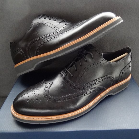 Cole Haan Other - NEW Cole Haan 11 M 44 Morris Wingtip Oxford Black